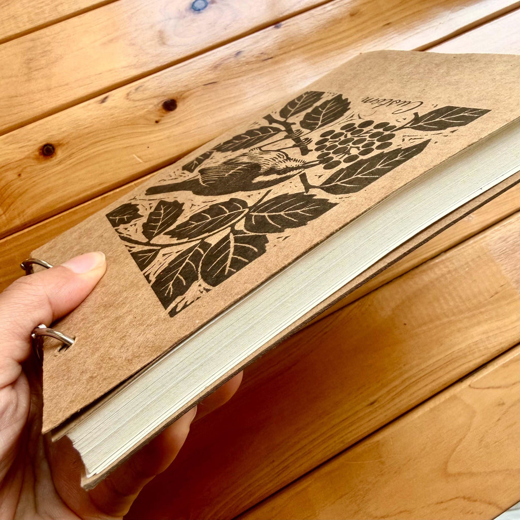客製剪紙生日筆記本 – 手工牛皮紙日誌，送給Booktoker的禮物