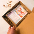 3D Schreibtischkalender Jahr des Pferdes 2026,Perfektes Geschenk für Freunde, Familie oder einen besonderen Menschen.|Reichtum sammelnd Monatlich