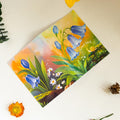 Lily of the Valley & Snail Good Luck Card