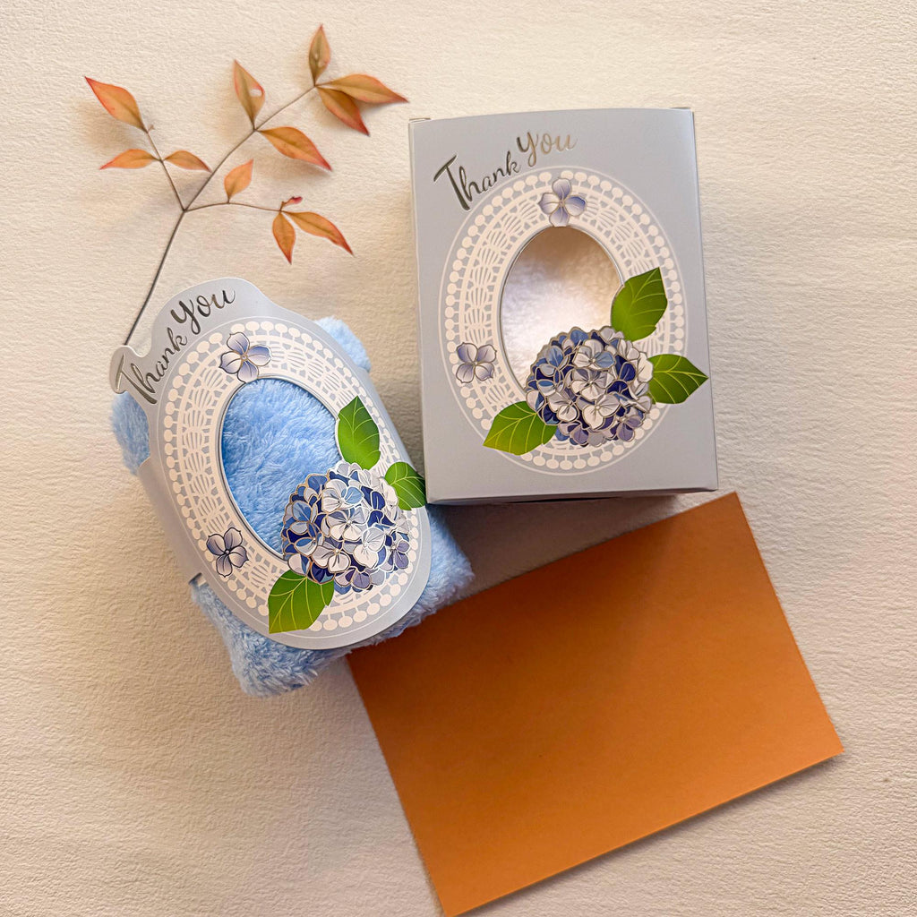 Thank you gift box with soft square towel,gift for wedding/mon/grandma